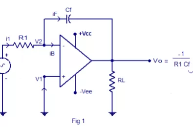 Mạch tích hợp sử dụng opamp